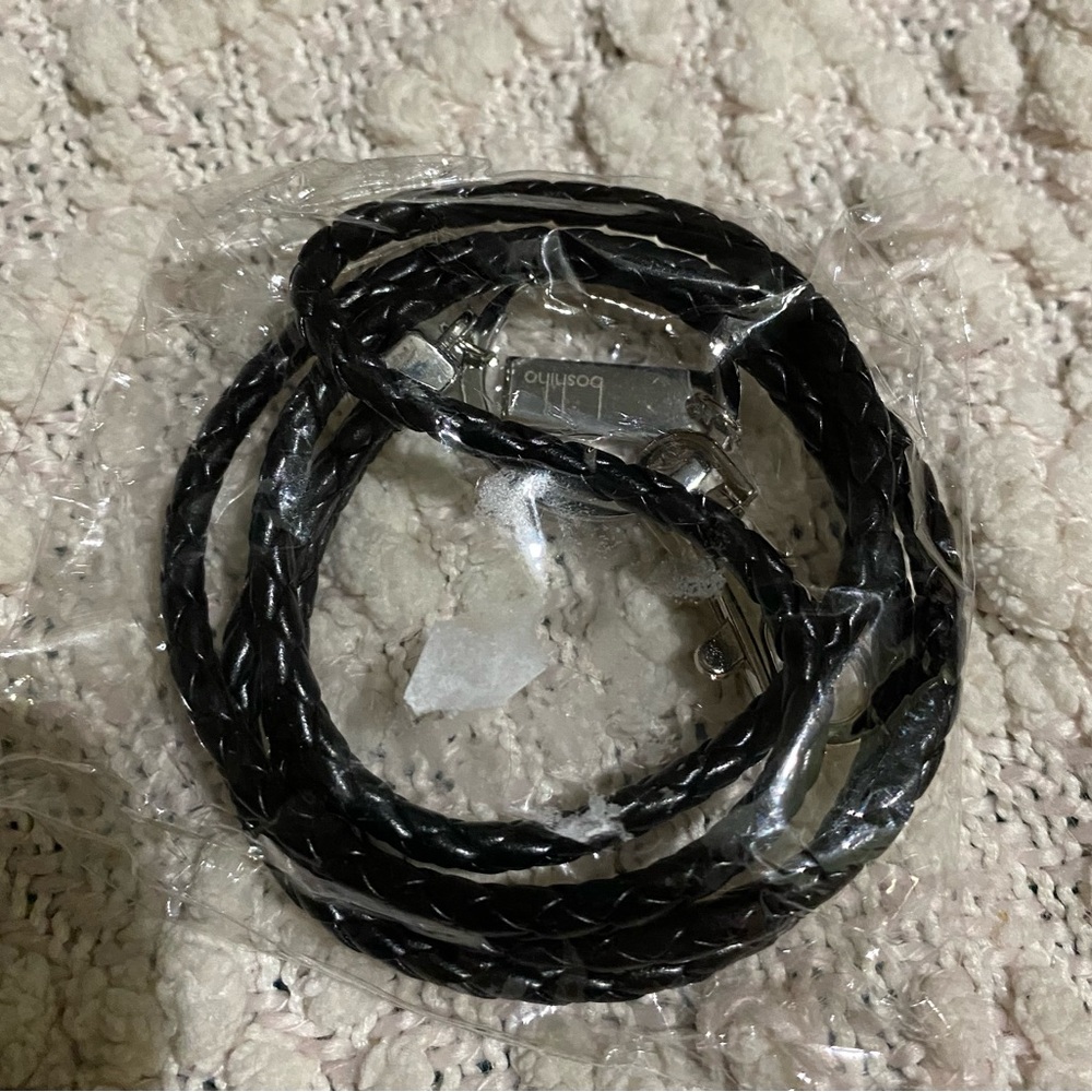 Boshiho Black Lanyard